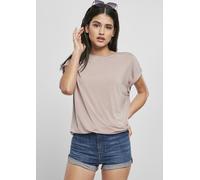 Urban Classics Modal Extended Shoulder Short Sleeve T-shirt Rose M Femme