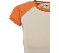 Urban Classics T-shirt femme Ladies Organic Stretch Short Retro Baseball Tee 3XL