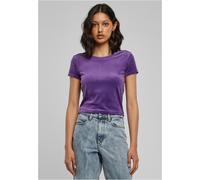 Urban Classics T-shirt femme Ladies Short Velvet Tee XS
