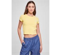 Urban Classics T-Shirt Femme Stretch Jersey Cropped Bauchfrei Été UC