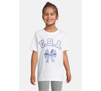 Urban Classics T-shirt fille 2 pack manches courtes USA Bow & Girls Club UCK7918A 134/140