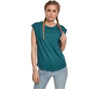 Urban Classics T- Shirt Ladies Basic Shaped Tee, Teal, 5XL Femme