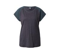 Urban Classics T-shirt gris foncé / émeraude, Taille XS