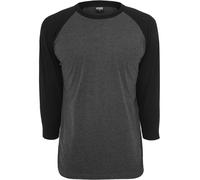 Urban Classics T-Shirt gris foncé / noir, Taille M