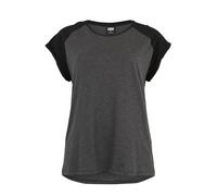 Urban Classics T-shirt gris foncé / noir, Taille XXL