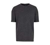 Urban Classics T-shirt jacquard lavé - Noir - XL