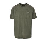 Urban Classics T-Shirt kaki / blanc, Taille XXXL