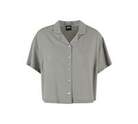 Urban Classics Chemise Resort en viscose manches courtes Gris XL Femme