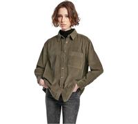 Urban Classics Corduroy Oversized Shirt Vert M Femme