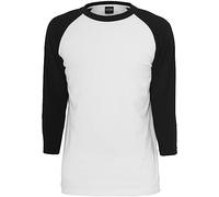 Urban Classics Homme Bekleidung T-shirt T shirt, Multicolore (Blanc/Noir), S EU