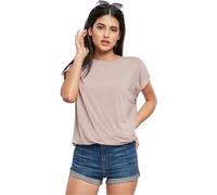Urban Classics T-Shirt Modal Femme T-Shirt Manches Courtes Vieux Rose L