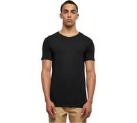 Urban Classics T-Shirt Moulant en Stretch Homme T-Shirt Manches Courtes Noir M
