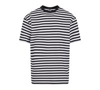 Urban Classics Regular Stripe Tee T-Shirt, White/Black, XL Homme