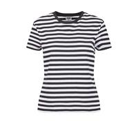 Urban Classics Femme À Rayures Régulières pour T-Shirt, Blanc/Noir, XL EU
