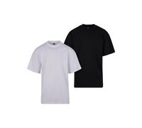 Urban Classics T-Shirt noir / blanc, Taille XXXL