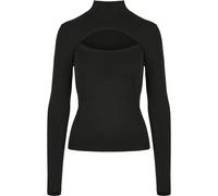 Urban Classics T-shirt Big manches longues col montant Noir 5XL Femme