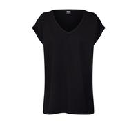 Urban Classics T-Shirt pour Femme col en V Femme T-Shirt Manches Courtes Noir L