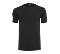 Urban Classics T-Shirt Homme Moulant en Stretch Manches Courtes Noir M