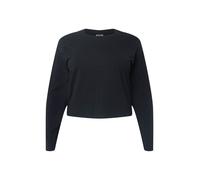 Urban Classics – T-shirt femme court manches longues organique – Noir XL