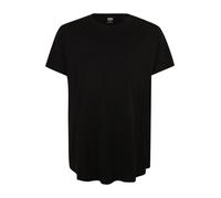 Urban Classics T-shirt Shaped Long Tee — manches courtes, col rond, 100% coton — Noir XS