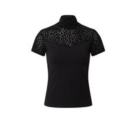 Urban Classics Flock Lace Turtleneck Gt Short Sleeve T-shirt Noir 2XL Femme
