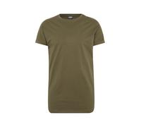 Urban Classics Homme Shaped Turnup URBAN CLASSICS T Shirt pour Homme Long avec Manches retrouss es Turn Up Tee Coupe Longue Manches, Vert (Olive 176), XL EU