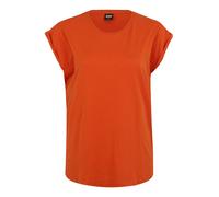 Urban Classics T-shirt femme Extended Shoulder - Orange foncé - Taille S