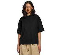 Urban Classics Ladies Organic Heavy Slit Tee T-Shirt, Black, S Femme