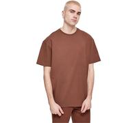 URBAN CLASSICS T-Shirt Oversize pour Homme, Tissu Epais, Coupe large, Manches Courtes, Heavy Oversized Tee, 90% Coton, 10% Viscose, Bark, Taille M