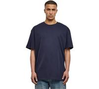 URBAN CLASSICS T-Shirt Oversize pour Homme, Tissu Epais, Coupe large, Manches Courtes, Heavy Oversized Tee, 90% Coton, 10% Viscose, Midnightnavy, Taille XL