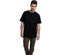 URBAN CLASSICS T-Shirt Oversize pour Homme, Tissu Epais, Coupe large, Manches Courtes, Heavy Oversized Tee, 90% Coton, 10% Viscose, Black, Taille 4XL