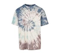 Urban Classics T-Shirt Oversize Tie-Dye Homme T-Shirt Manches Courtes Blanc cassé XL