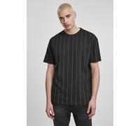 Urban Classics T-shirt Oversized Pinstripe Tee Black L