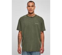 Urban Classics T-shirt Oversized Small Embroidery Tee Bottlegreen XXL