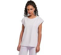 Urban Classics Ladies Organic Extended Shoulder Tee T-Shirt, softlilac, 5XL Femme