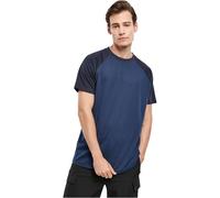 Urban Classics Raglan Contrast Tee T-Shirt, Darkblue/Midnightnavy, S Homme