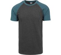Urban Classics T-Shirt Raglan Contrast Pour Hommes 2 Tons