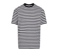 Urban Classics Regular Stripe Tee T-Shirt, White/Black, M Homme