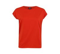 Urban Classics Femme Ladies Extended Shoulder Tee T-Shirt, Bloodorange, L EU