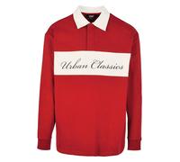 Urban Classics T-Shirt rouge / noir / blanc, Taille M