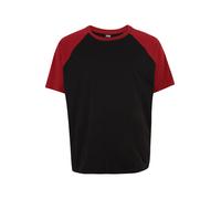 Urban Classics T-shirt Raglan Contrast Homme Noir/Bordeaux Taille L UK