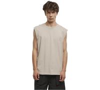 Urban Classics T-Shirt sans Manches à Bord Ouvert pour Homme, Bleu Ciel/Blanc, XXL