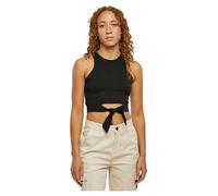 Urban Classics Caraco court noué pour femme Noir XXL