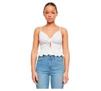 Urban Classics T-shirt Sans Manches Waffle Pique Ruffle