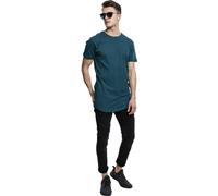Urban Classics T-shirt Shaped Long Tee col ras du cou manches courtes uni Turquoise X-Small