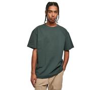 Urban Classics T-Shirt surdimensionné en Coton pour Homme - Col Rond - Disponible dans de Nombreuses Couleurs - Tailles S à 5XL, Vert Bouteille, 5XL