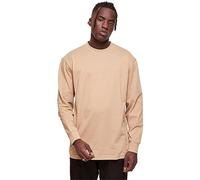 Urban Classics T-Shirt Tall L/S Homme T-Shirt Manches Longues Noir 100% Coton Regular/Coupe Standard