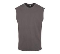 Urban Classics Homme T-shirt Ouvert Sans Manches T shirt, Marron (Dark Shadow), L EU