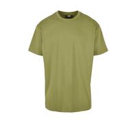 URBAN CLASSICS T-Shirt Oversize pour Homme, Tissu Epais, Coupe large, Manches Courtes, Heavy Oversized Tee, 90% Coton, 10% Viscose, Newolive, Taille S