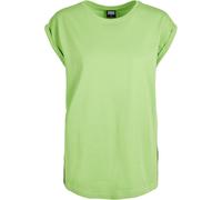 Urban Classics Femme Ladies Extended Shoulder Tee T shirt, Ghostgreen, XS EU